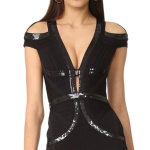 SOLD Herve Leger Embellished Jumpsuit AUTHENTIC